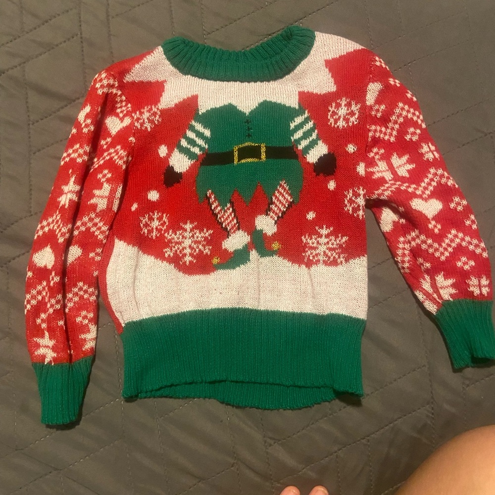 Christmas elf sweater